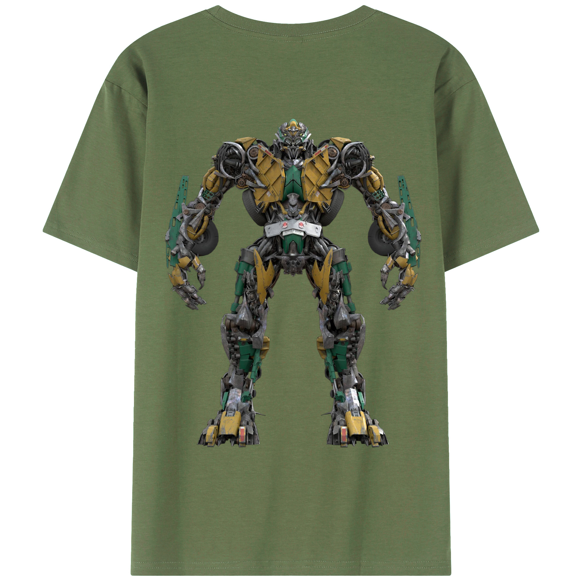（画像用）  綿100％ メンズ半袖Tシャツ（バックプリント） 通気性